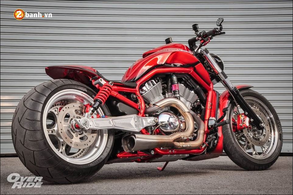 Harley Davidson VRod Muscle cau em ut ngo nghich do day nhiet huyet tu gia dinh Harley Davidson - 12