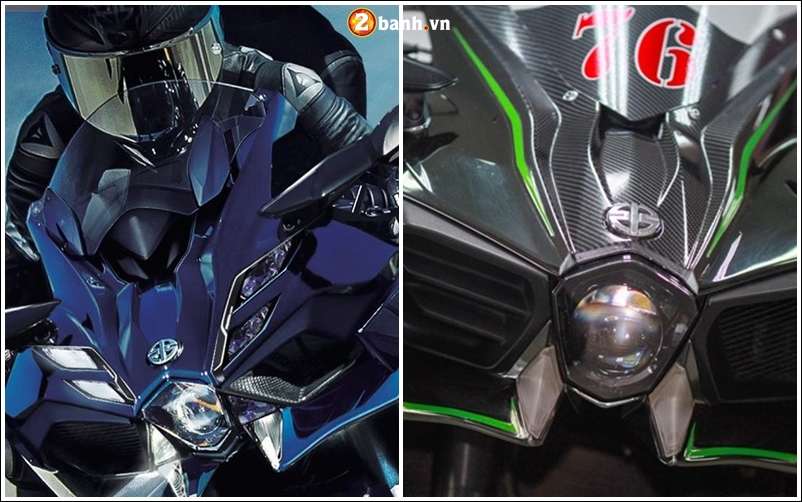 Ninja h2 gt của kawasaki rò rỉ hình ảnh với trang bị turbo charged mới