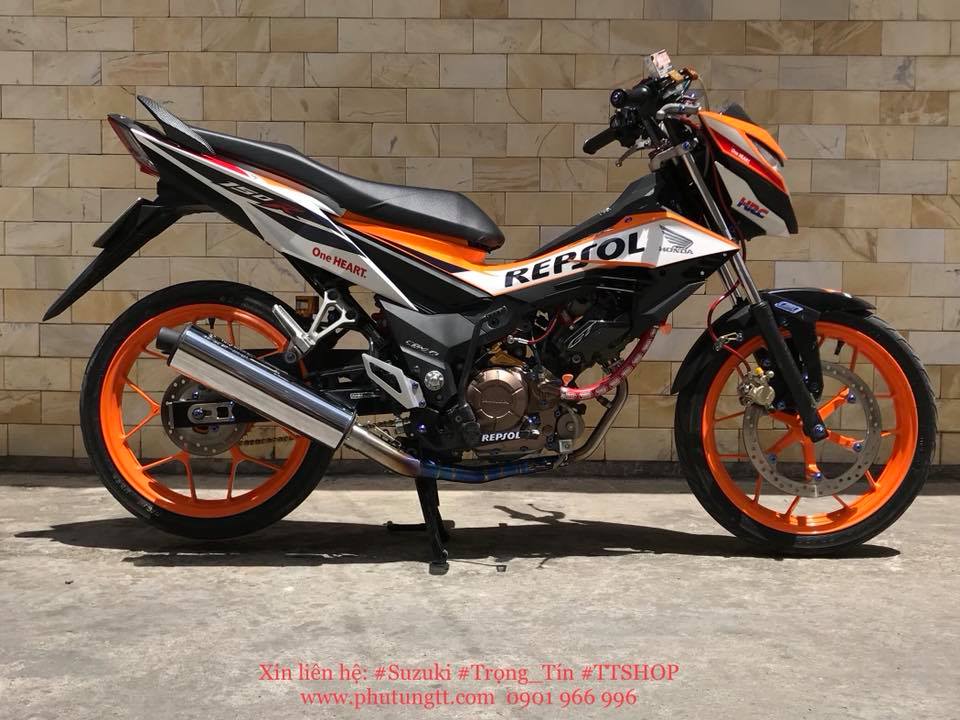 Sonic 150 do kieng dam chat the thao trong bo canh Repsol - 3