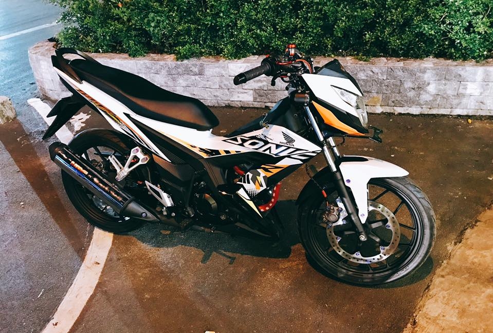 Sonic 150R do don gian dep den la ki cua biker Tay Ninh - 10