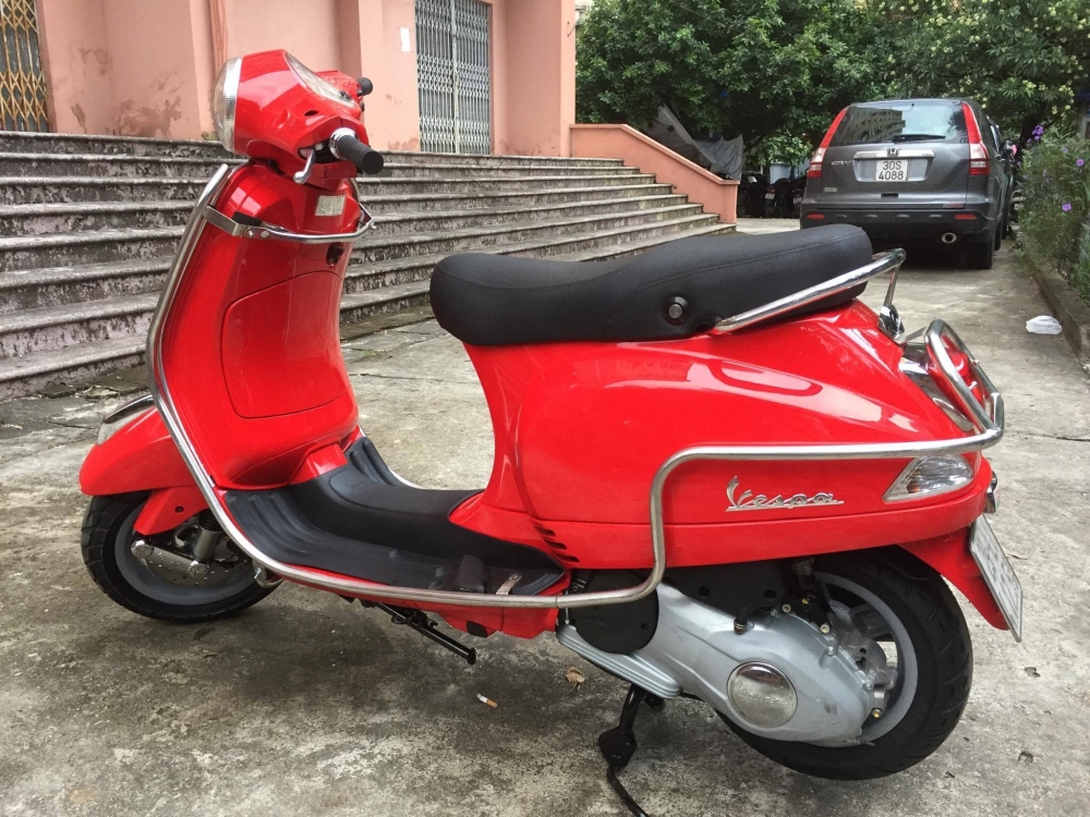 vespa LX 3vie 2015 Do 29L khung inox nu sd gap 375tr con moi nguyen - 3