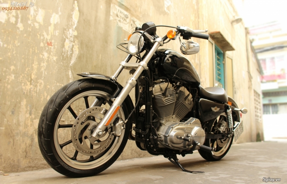 ___ Can Ban ___HARLEY DAVIDSON Sportster 883 Superlow ABS 2015___ - 4