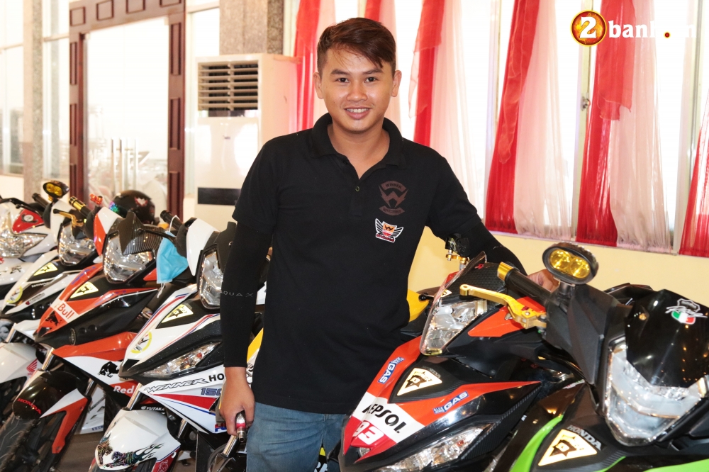 Cong dong biker do ve mung Club Winner Tay Ninh tron I tuoi - 12