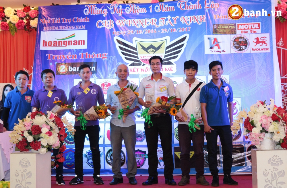 Cong dong biker do ve mung Club Winner Tay Ninh tron I tuoi - 15