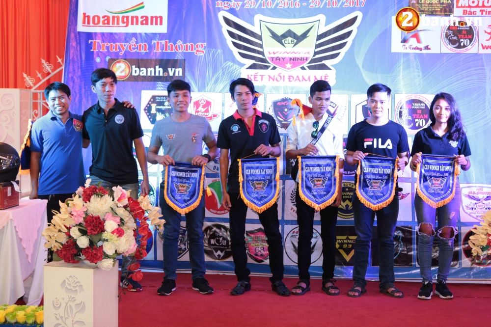 Cong dong biker do ve mung Club Winner Tay Ninh tron I tuoi - 16