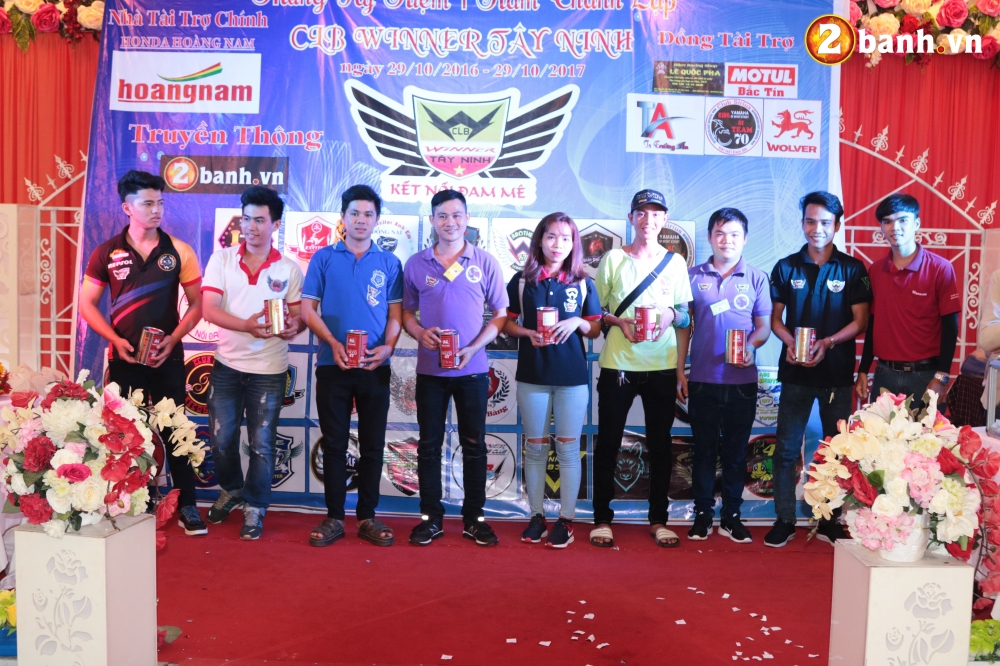 Cong dong biker do ve mung Club Winner Tay Ninh tron I tuoi - 22