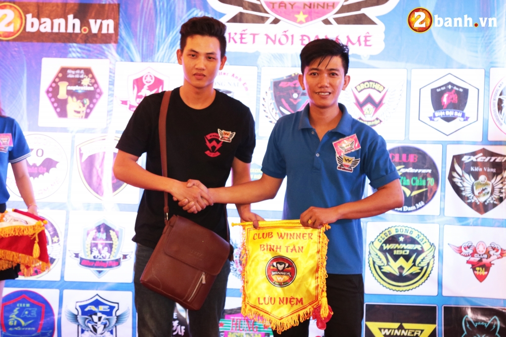Cong dong biker do ve mung Club Winner Tay Ninh tron I tuoi - 34