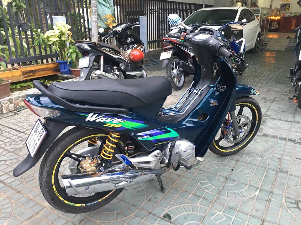 Honda Wave 110 do nhe dep ngat ngay cua biker Tien Giang - 3