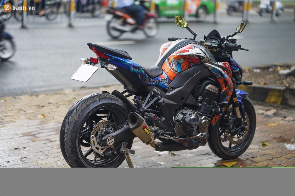 Kawasaki z1000 bản độ hóa rồng đẹp ngất ngây từ dải đất hình chữ s