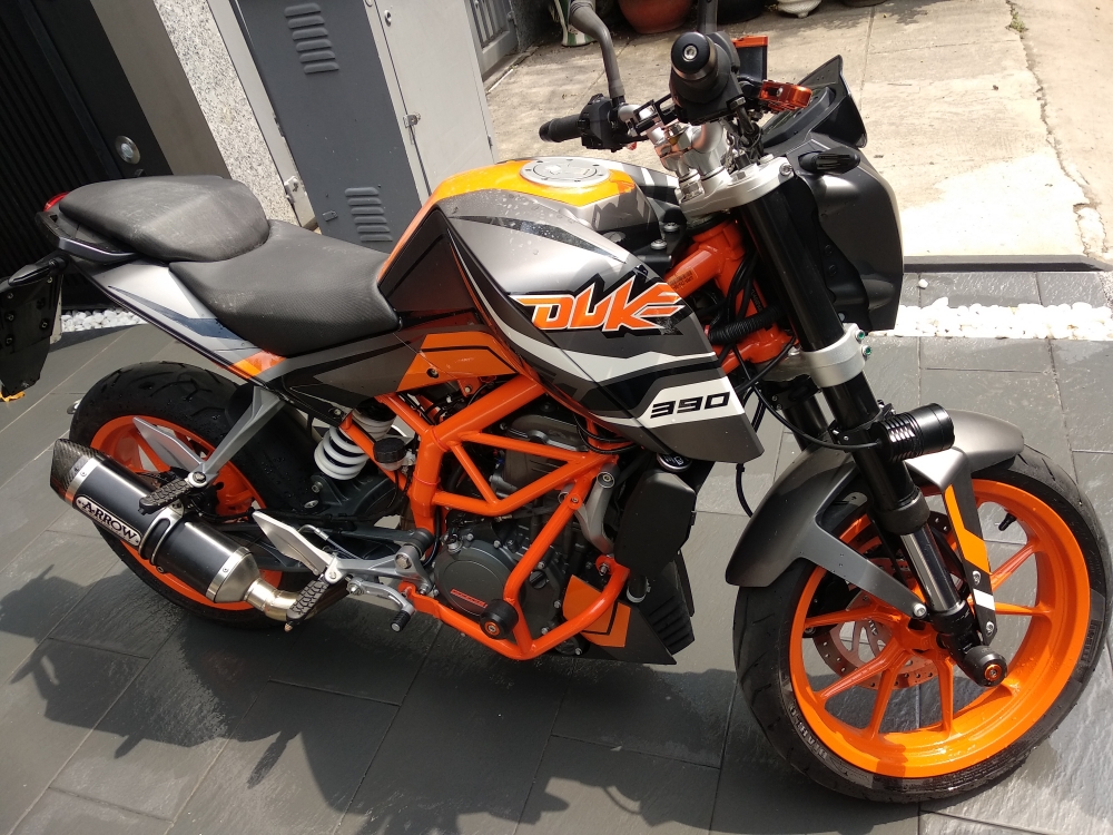 KTM Duke 390 phien ban Chau Au - 2