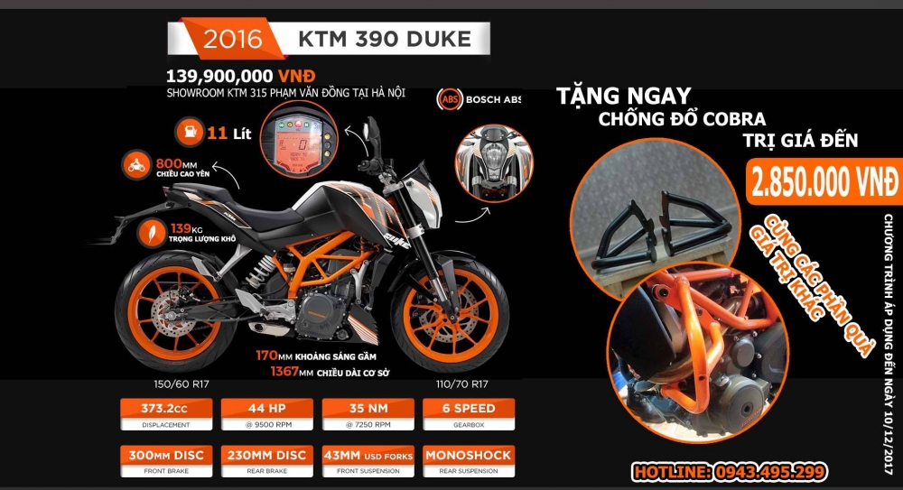 Moto299 Hot deal tu KTM Ha Noi Mua xe tang do choi - 2