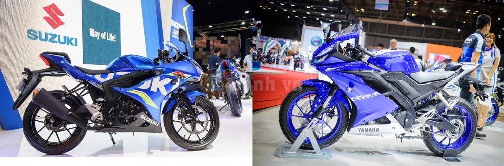 So sanh Yamaha R15 V30 va Suzuki GSXR150 Dau la su lua chon dung cho nguoi Viet