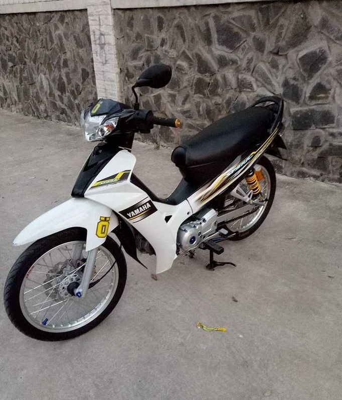 Yamaha Sirius 110 do don gian day ca tinh cua biker Binh Dinh - 8