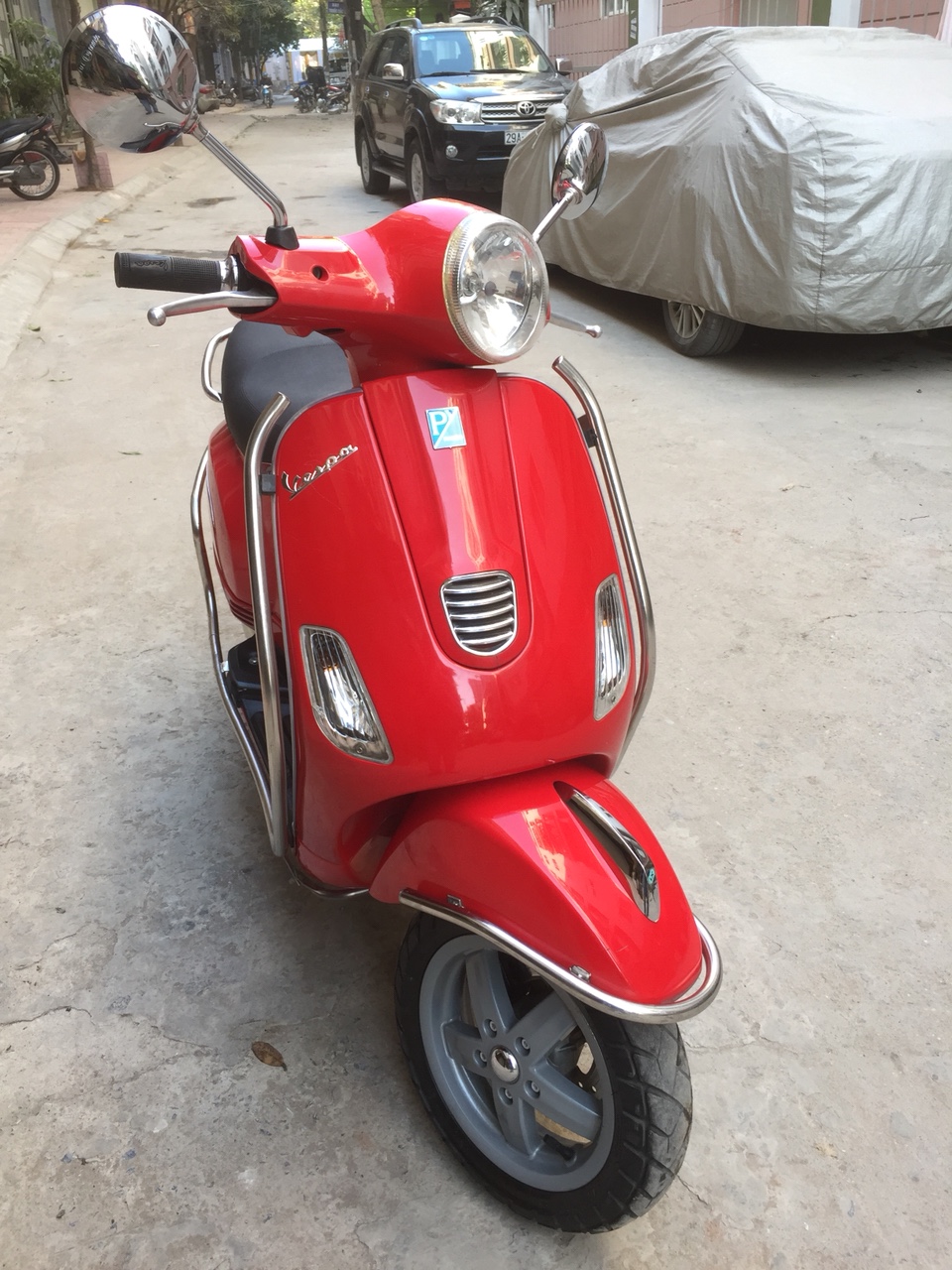 Ban Vespa Lx 125 3vie Do 2015 cua chinh chu ko dung den con moi