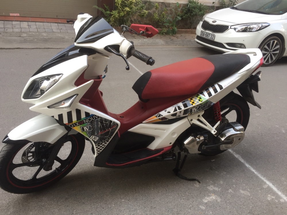 Ban Yamaha Nouvolx IV 2011 Do Trang doi cuoi chinh chu bien HN 5 so cuc moi chat 14tr800 - 2