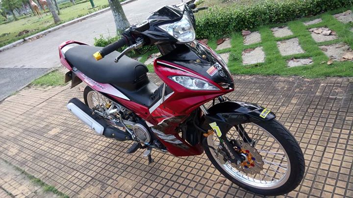 Exciter 135 do full phong cach Spark la mat - 3