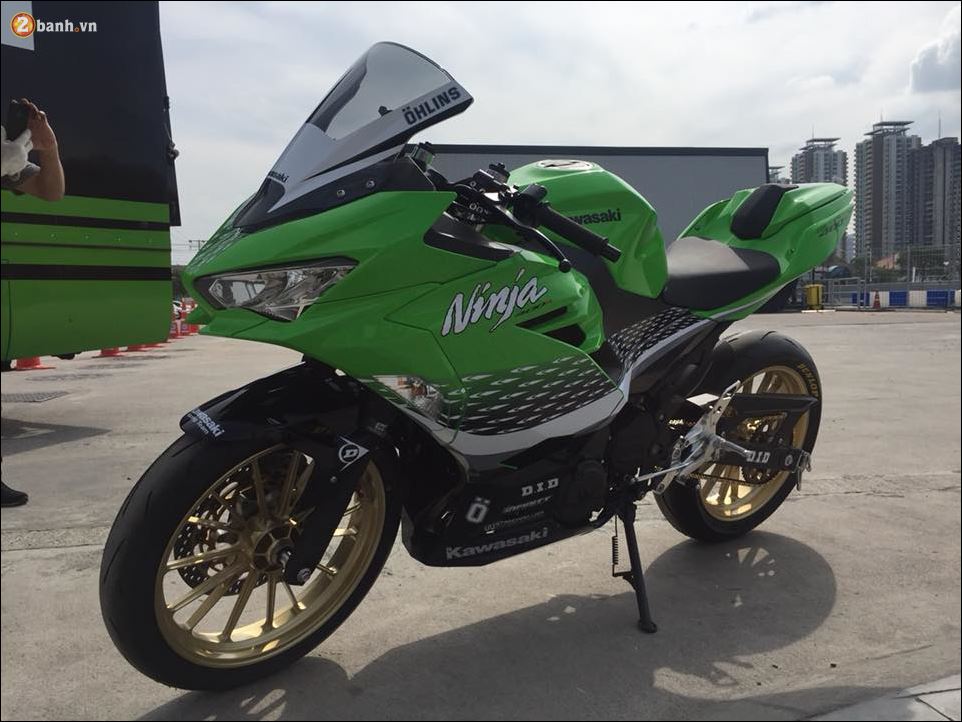 Kawasaki ninja 400 độ xuất thần từ option khủng