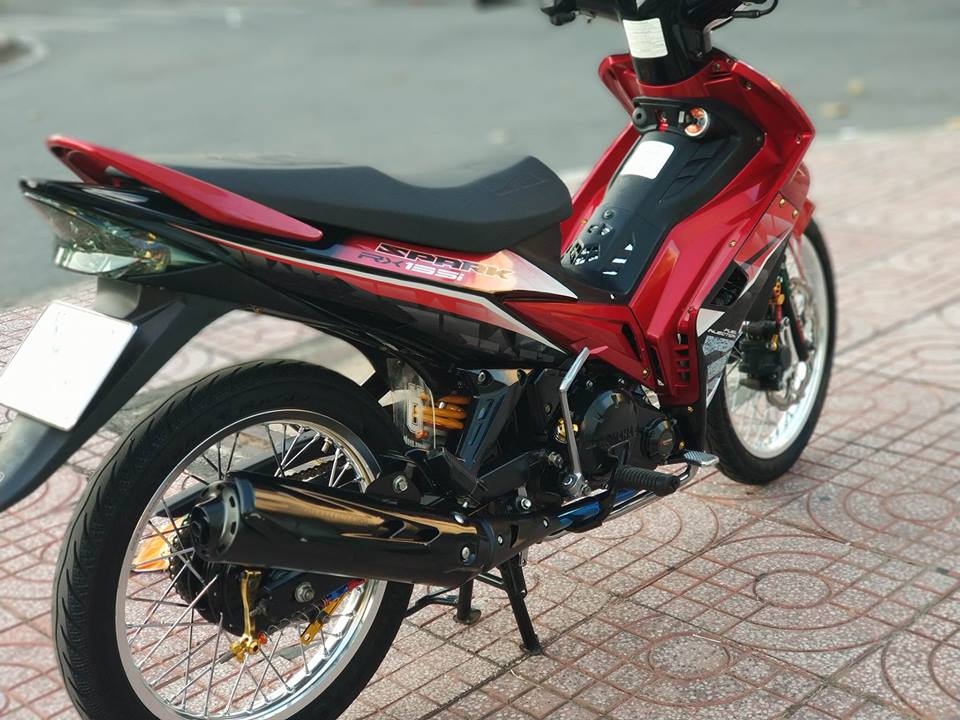 Exciter 135 do full kieng cua Biker Sai Gon - 7