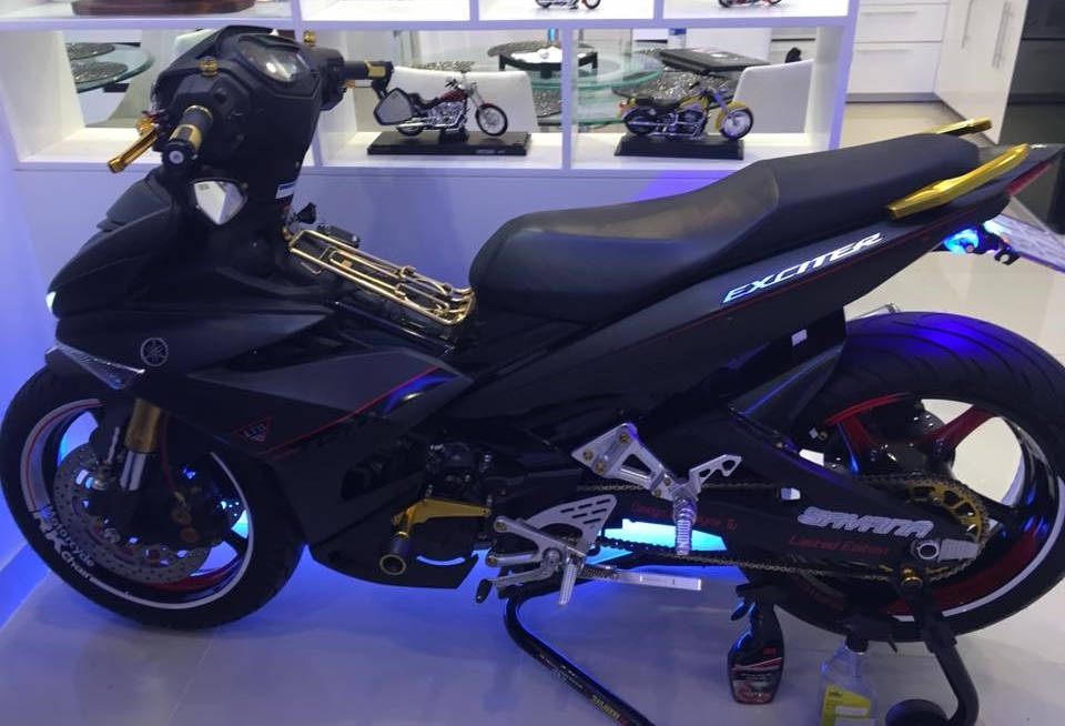 Exciter 150 do dan chan full Option Yamaha R6 cuc ham ho cua biker Sai Gon - 3