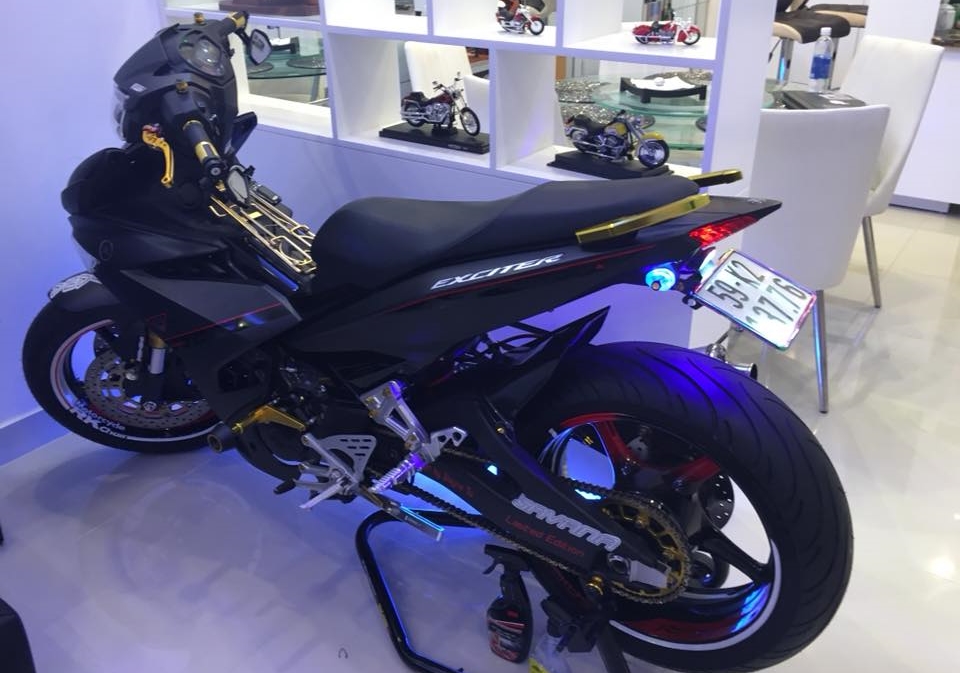 Exciter 150 do dan chan full Option Yamaha R6 cuc ham ho cua biker Sai Gon - 8
