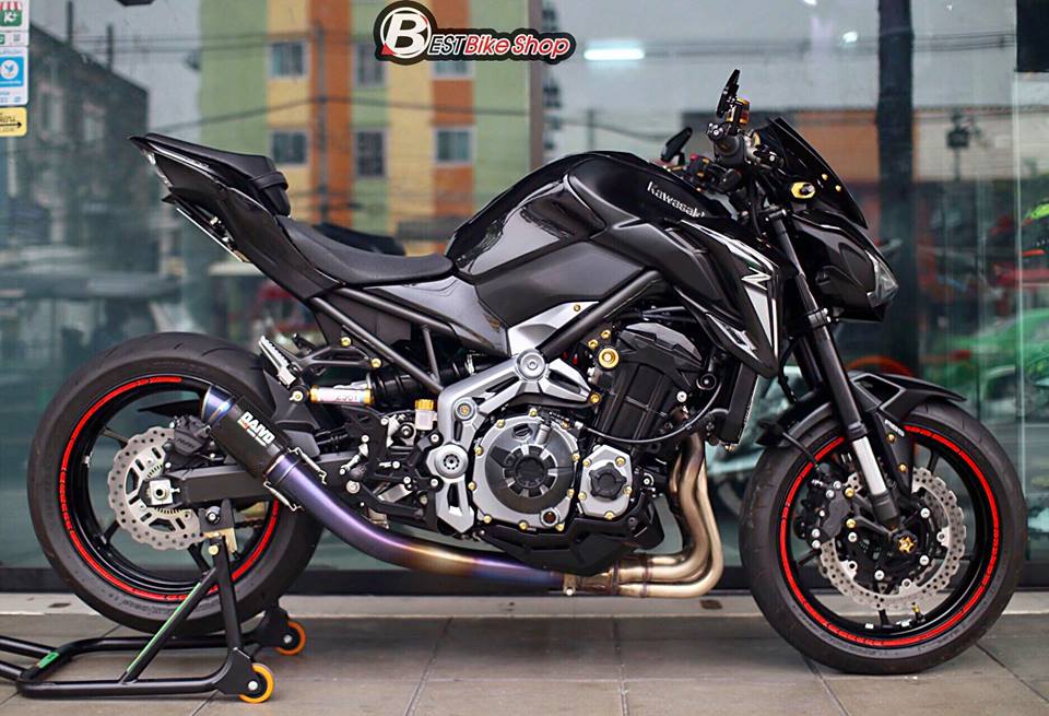 Kawasaki z900 - nakedbike phô diễn trang bị công nghệ tối tân