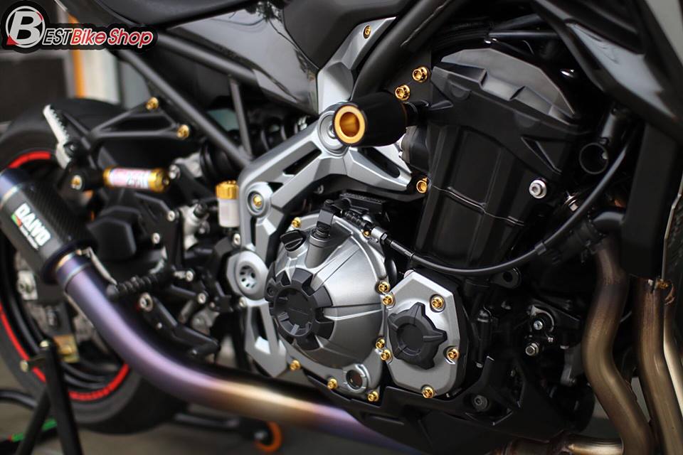 Kawasaki z900 - nakedbike phô diễn trang bị công nghệ tối tân