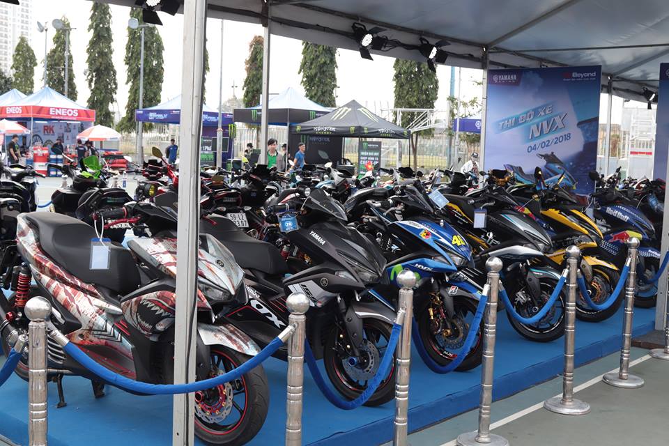 Hang van xe dep quy tu khoe sac trong ngay hoi Yamaha GP 2018 - 6