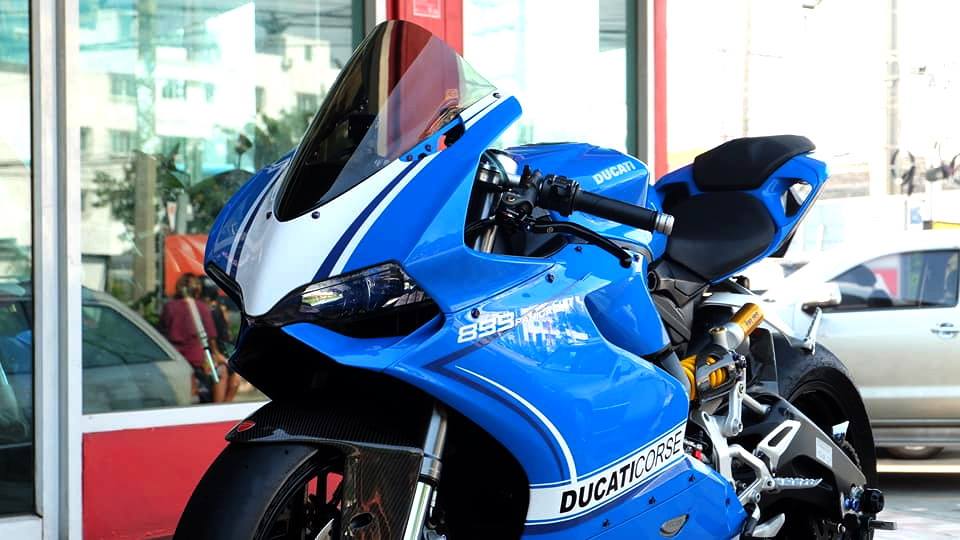 Ducati 899 Panigale thoat xac ngoan muc cung Version Blue Pestronas - 2