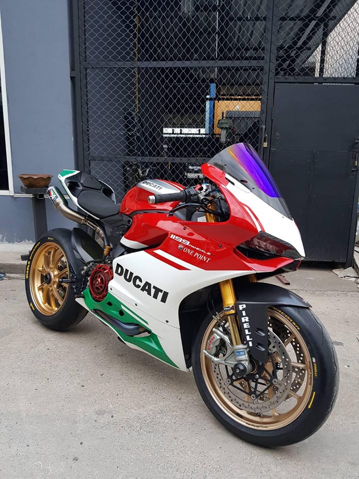 Ducati panigale 1199R ban do ba chay voi nong sung Austin racing Rs22 full inconel - 3