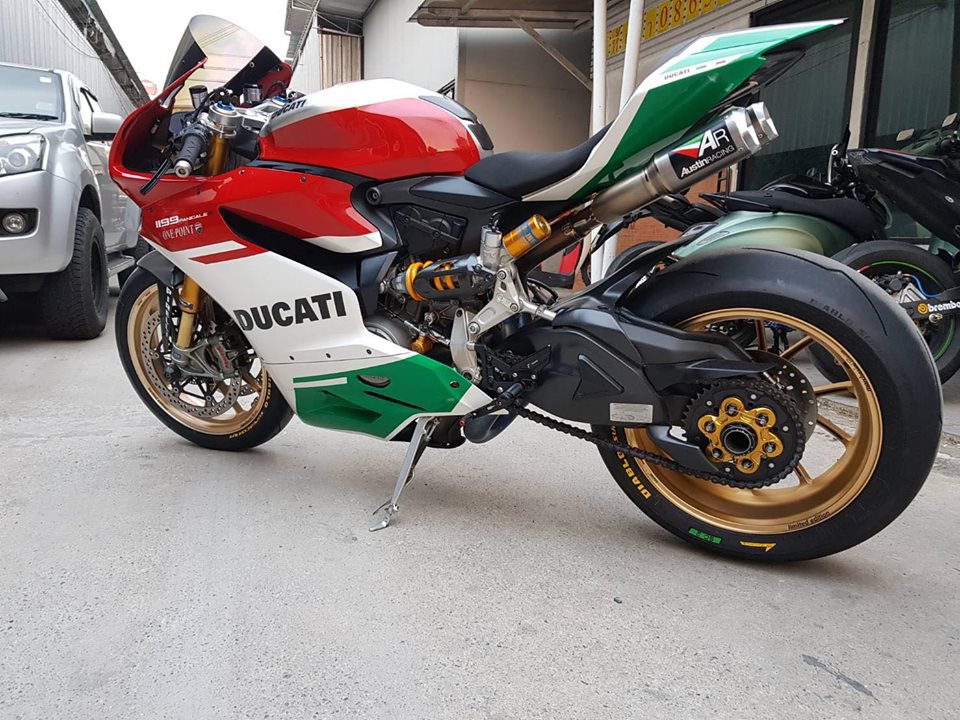 Ducati panigale 1199R ban do ba chay voi nong sung Austin racing Rs22 full inconel - 7