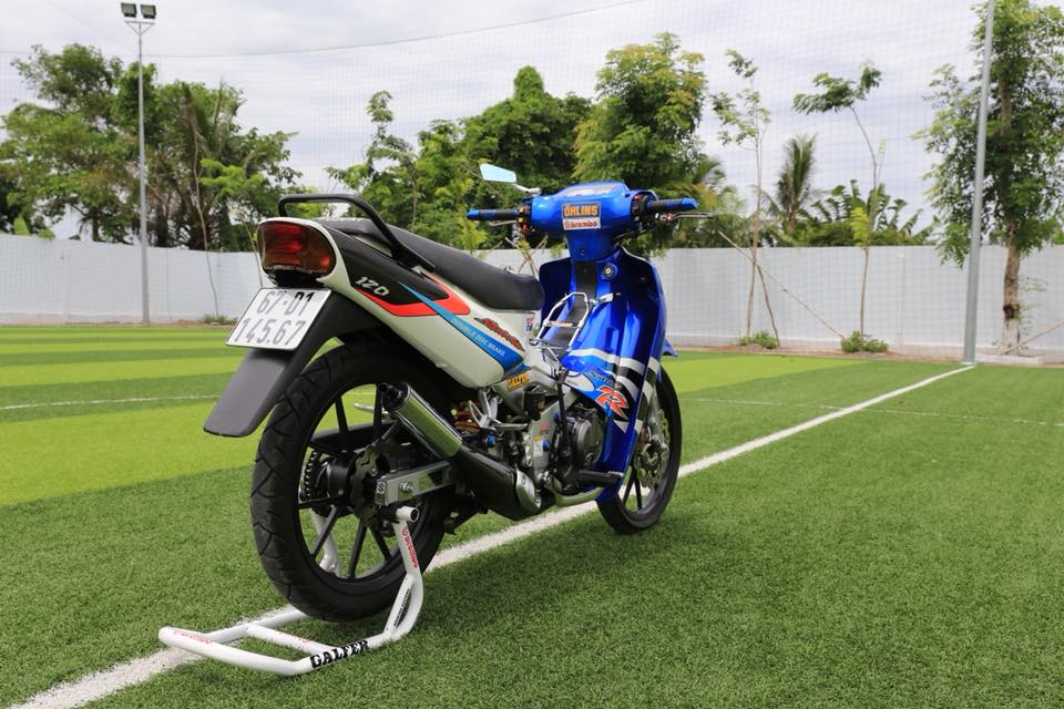 Satria 2000 do buc pha ve dep nguyen thuy cua biker An Giang - 10