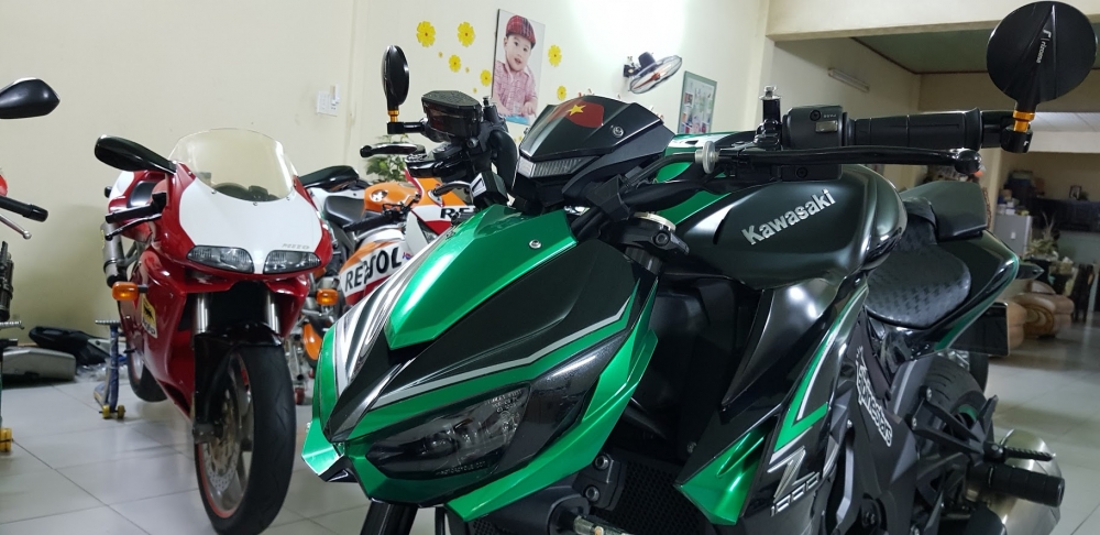 Ban Kawasaki Z1000 2015HQCNChau AuFull thang ABS2 chia HISSSaigonbien Phat Tai - 9