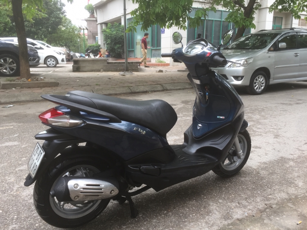 Ban piaggio Fly 125ie Fi 2013 VN xanh tim chinh chu bien tam hoa 29B888 - 4