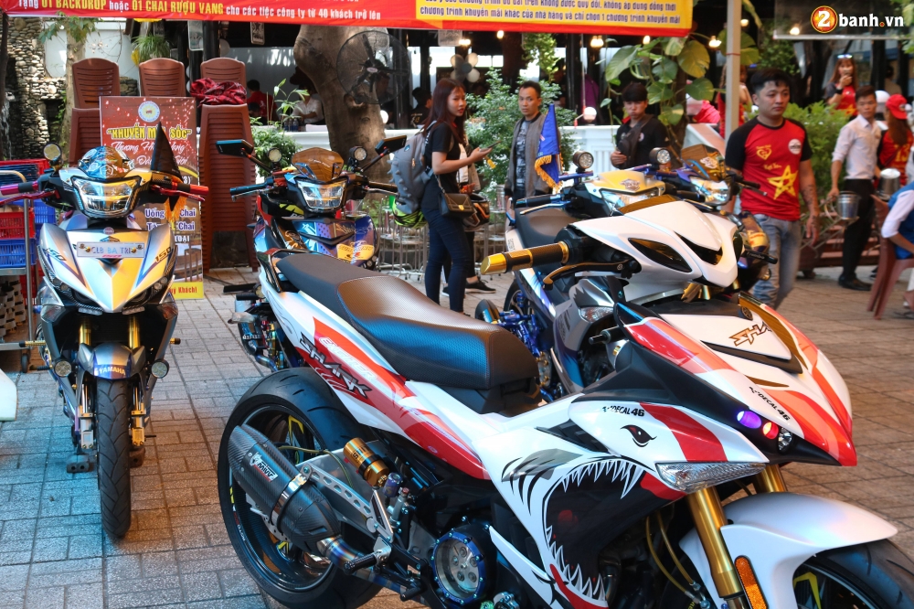 Hon 500 biker do ve Sai Gon mung Team Exciter Kien Vang tron I tuoi - 11