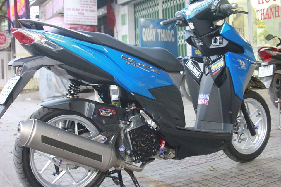 Honda CLick 125 do chien ma duoc up nhieu do choi chat luong - 9