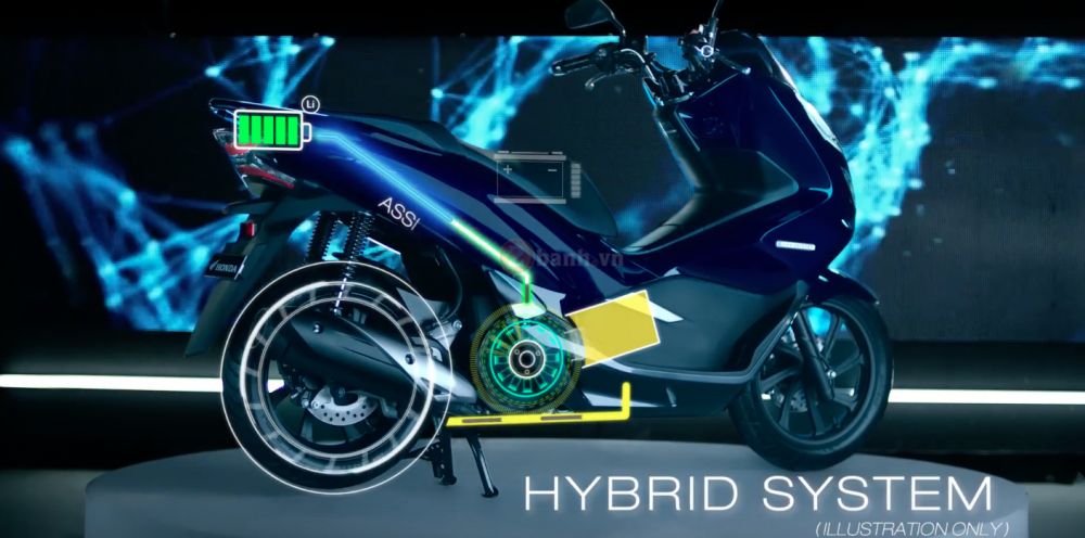 Hot Honda PCX Hybrid 2018 bat ngo duoc ra mat - 4