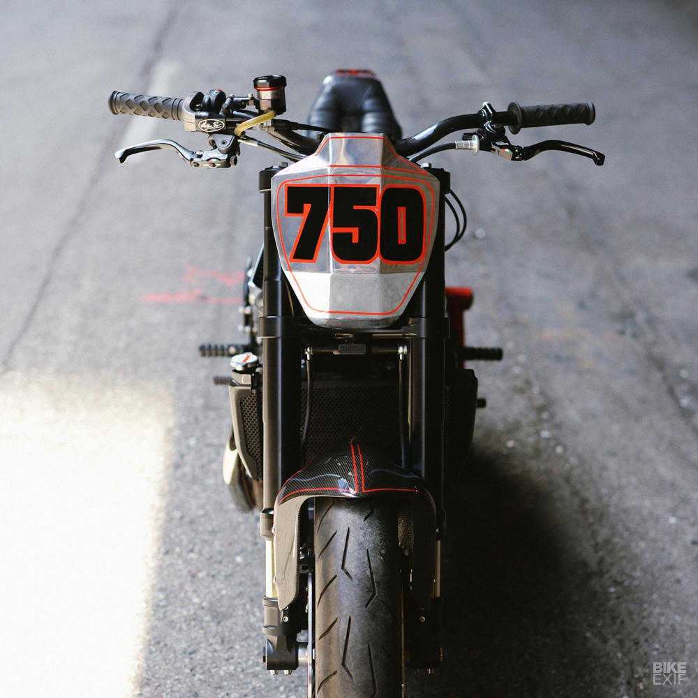 Ngam xe no Harley Davidson XG750 do phong cach Cafe Racer - 5