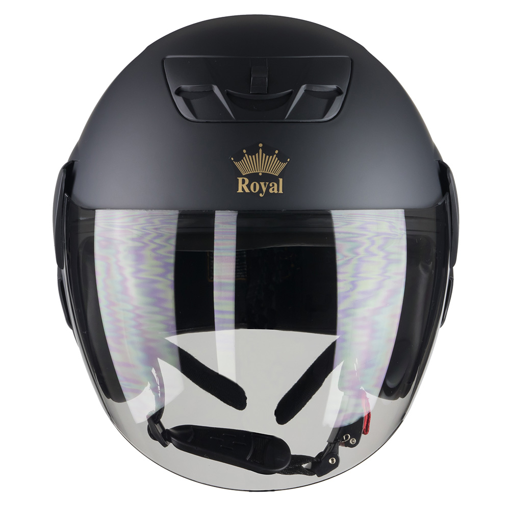 Royal Helmet Ha Noi Royal M01 den mo thoai mai trong ngay he