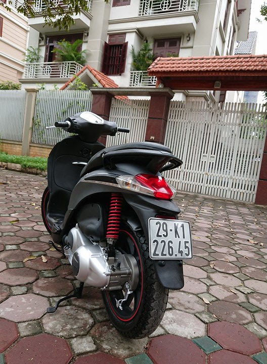 Piaggio Liberty S 2013 xam titan bien HN con moi chinh chu it su dung 27tr500 - 2