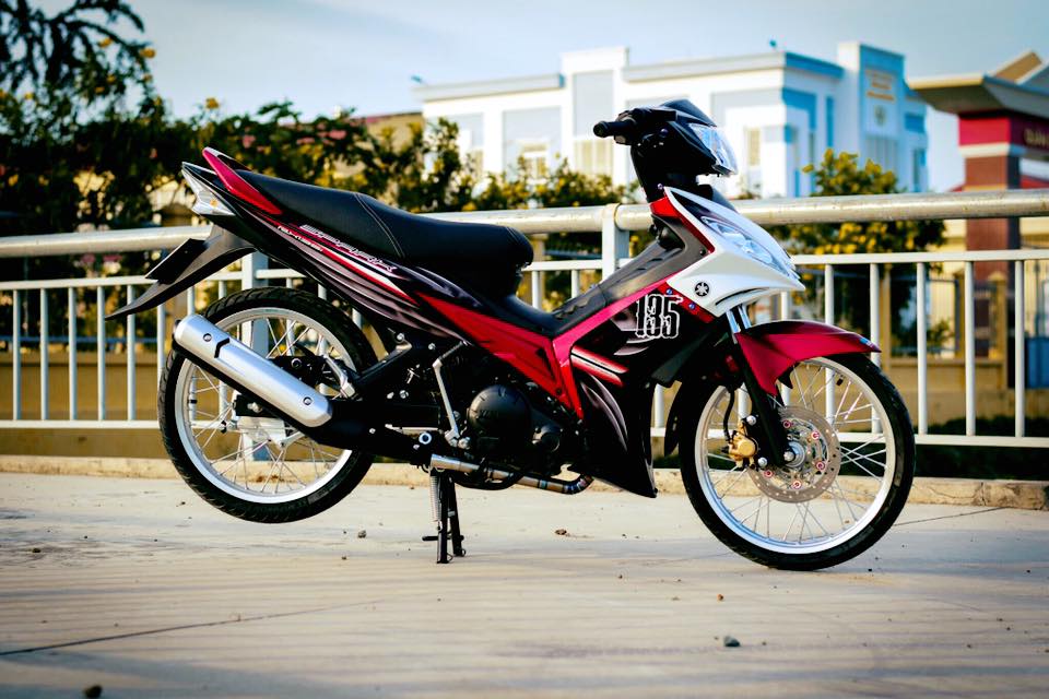 Yamaha Spark 135 do su hoi sinh trong ve dep nguyen thuy cua biker Ca Mau - 3