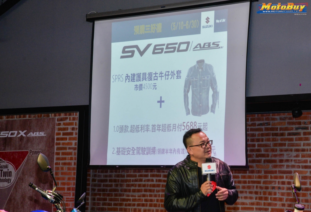 Bo doi Suzuki SV650 ABS va SV650X ABS lo dien tai Hoi nghi Motor Dai Loan - 9