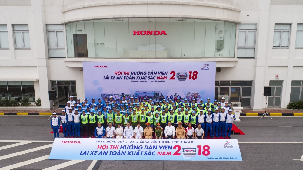 Honda Viet Nam to chuc cuoc thi Huong dan vien lai xe an toan xuat sac nam 2018 - 6