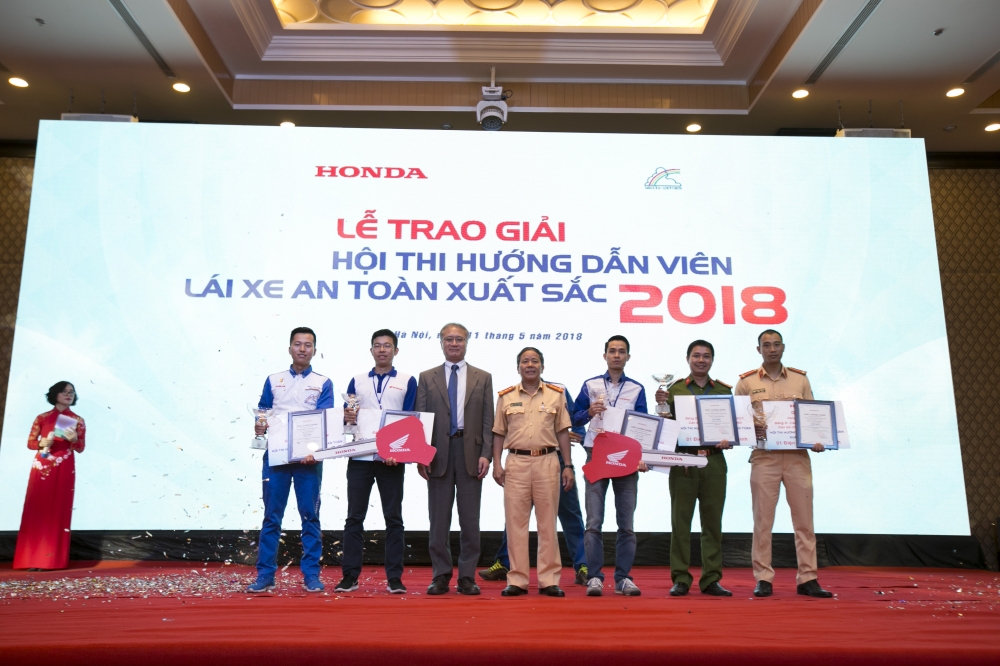 Honda Viet Nam to chuc cuoc thi Huong dan vien lai xe an toan xuat sac nam 2018 - 10