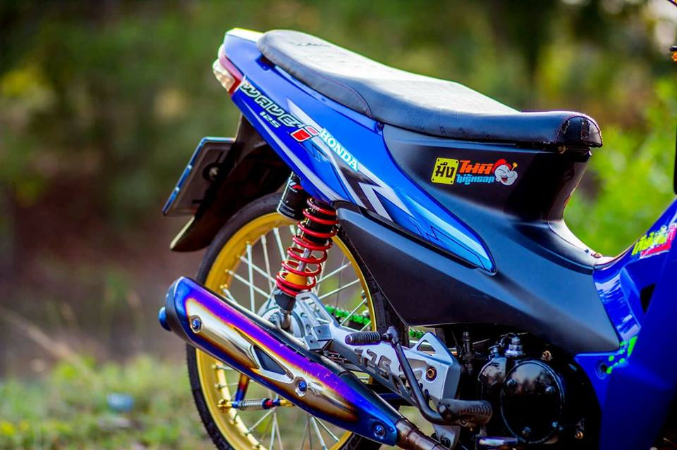 Honda wave độ cuốn hút mọi ánh nhìn bởi vẻ đẹp tinh tế của biker thailand