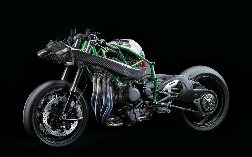 Kawasaki ninja h2 lộ diện bản design mang phong cách retro cổ điển