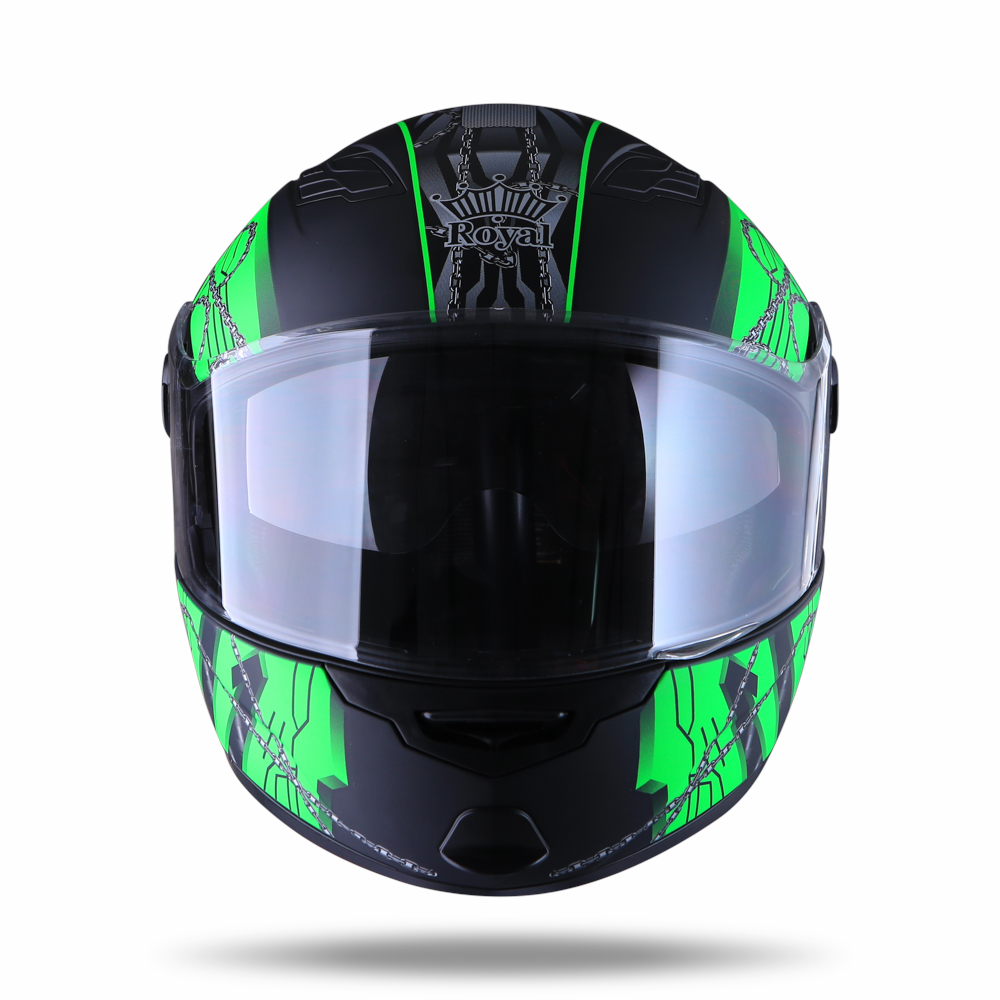 Royal Helmet Ha Noi Royal M08 tem xanh xich - 2