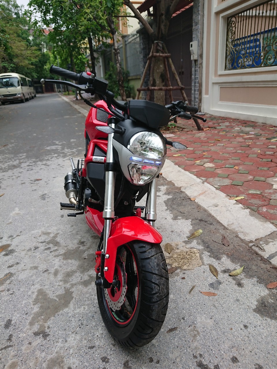 Rao ban Ducati Monster 110cc Sport chinh chu con nhu moi 5000km - 2