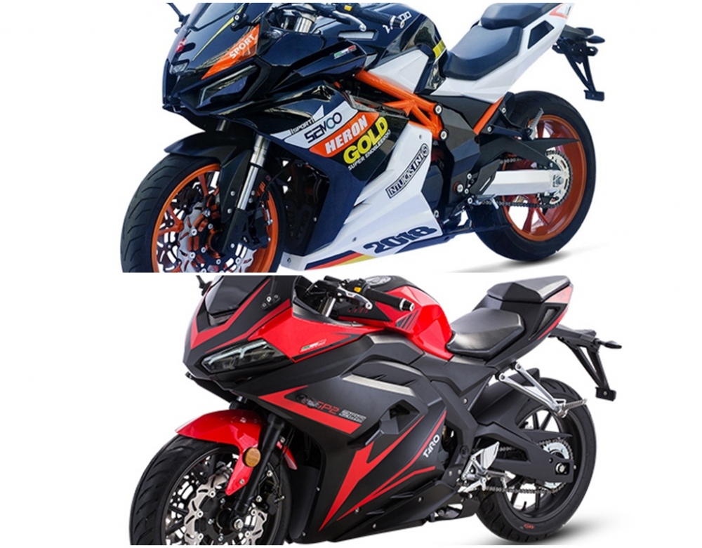 Xuat hien phien ban nhai Honda CB1000RRYamaha XMAX duoi danh thuong hieu TAROMOTO