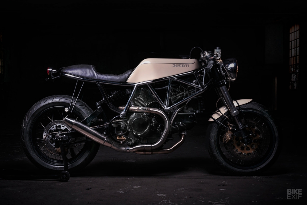 DUCATI 900 SS ban do Cafe Racer dam chat choi - 8