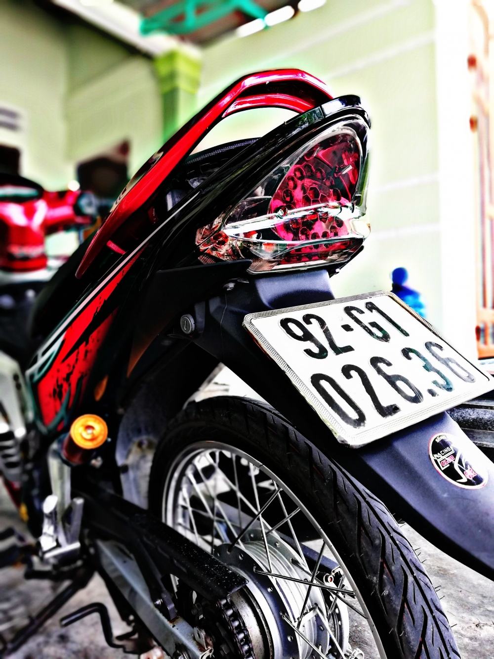 Exciter 2011 voi phong cach don gian nhe nhang cua biker Quang Nam - 7